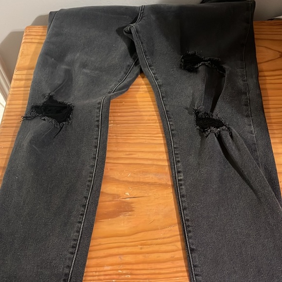 Re Generation black ripped jeans - Picture 6 of 7